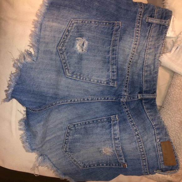 Garage size 01 shorts blue Jean shorts - Picture 2 of 2